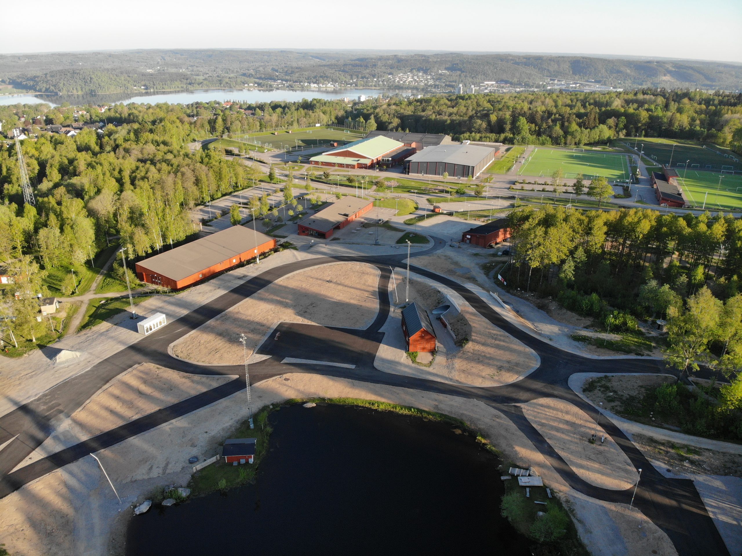 en bild på friluftsområdet lassalyckan i ulricehamn