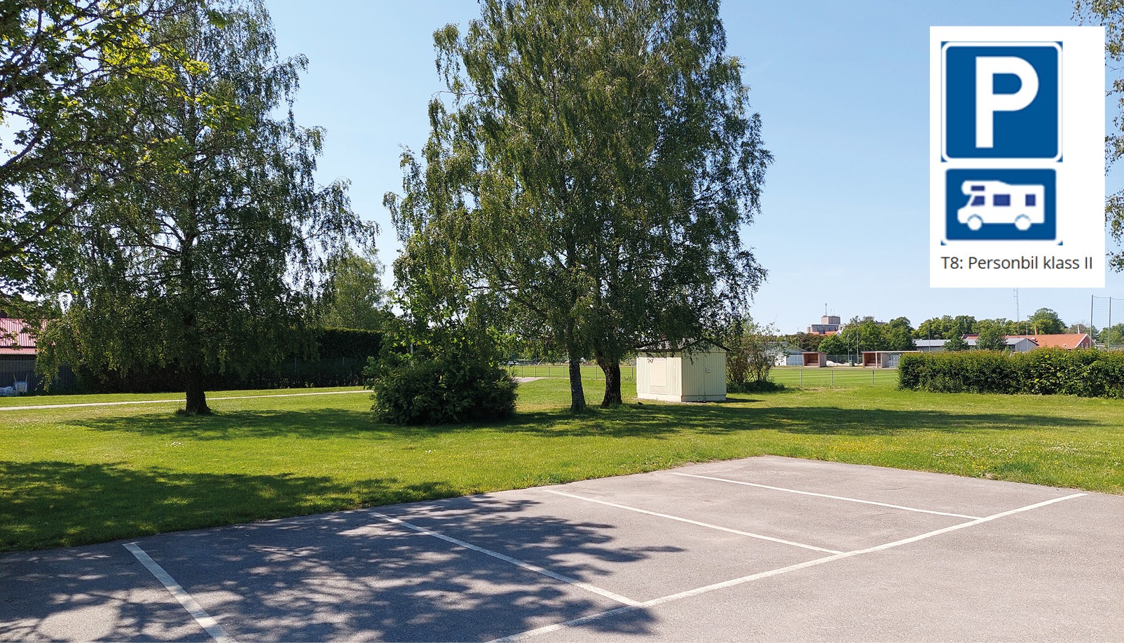 Husbilsparkering i Vara
