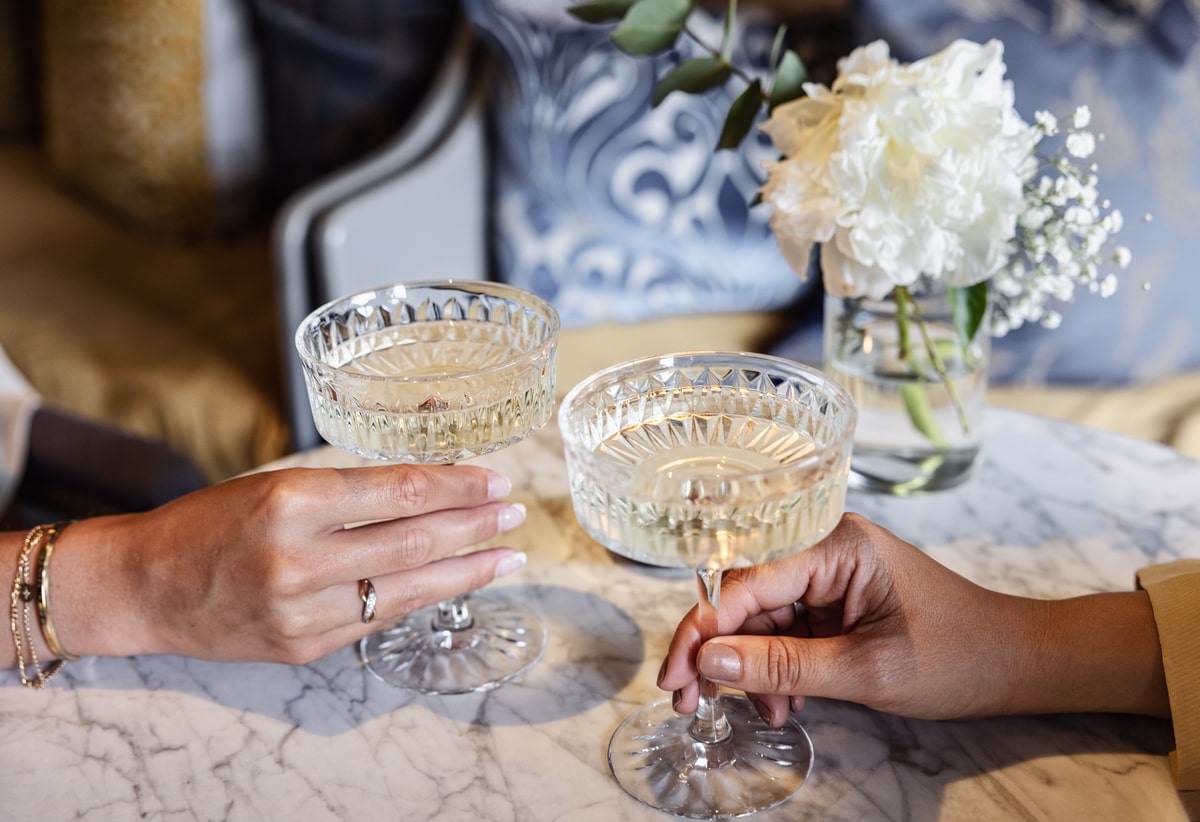 Champagne that two cheers in. 