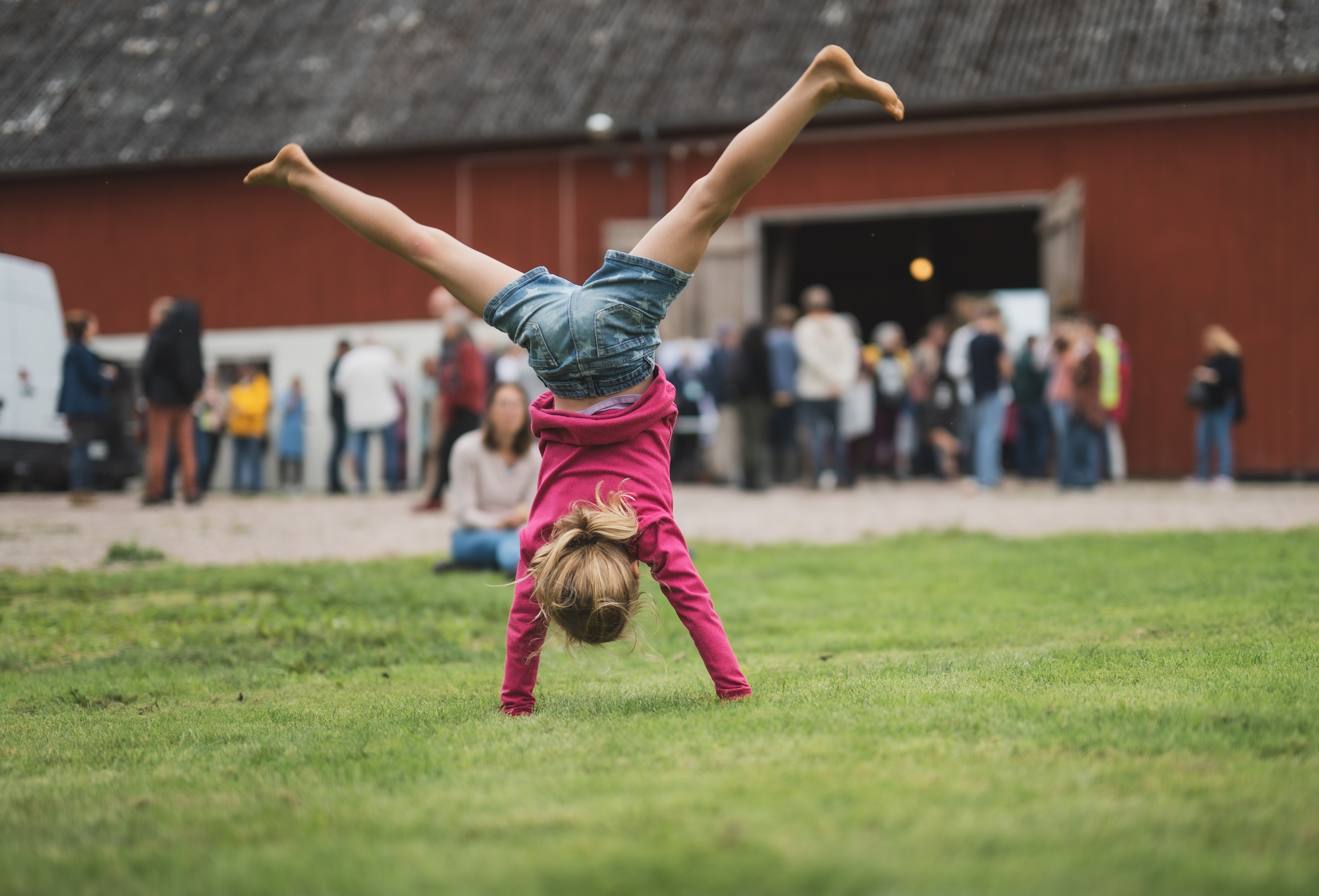 Kul för barn under Ornungastämman.