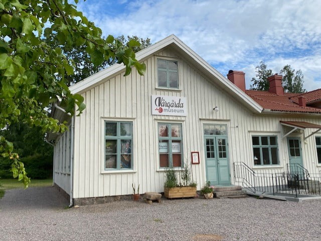 Exteriörbild på byggnaden där Vårgårda museum ligger