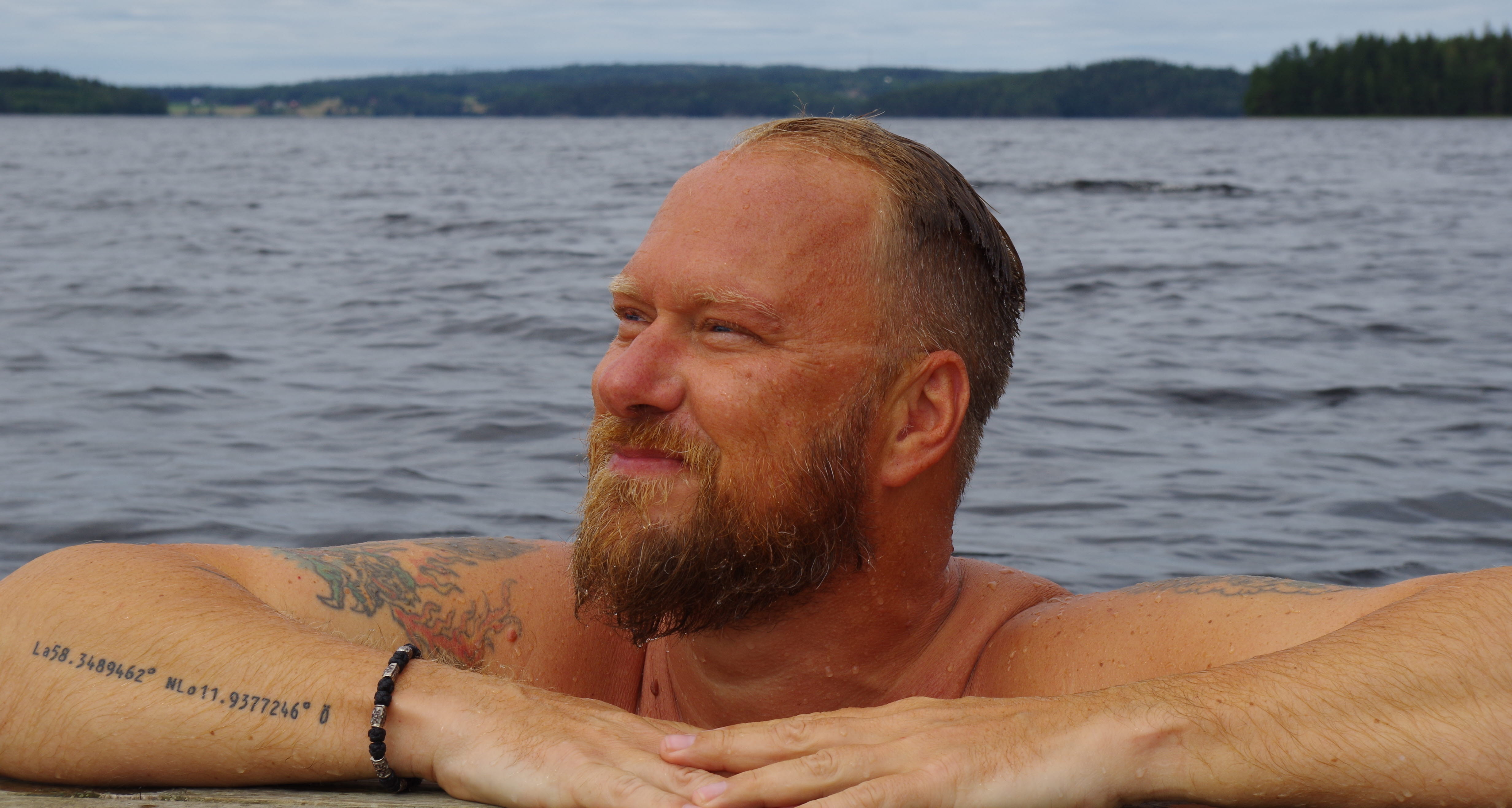 Krister har badat i 50 sjöar.