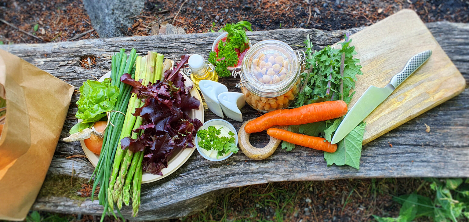 Lokalproducerad mat spelar en stor roll på Kroppefjäll B&B. 